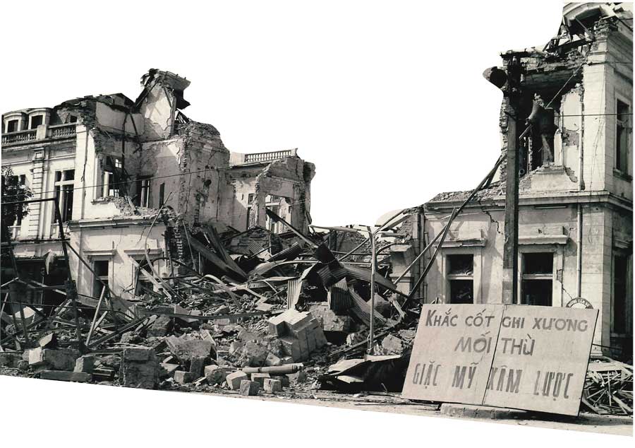Hàng Cỏ Station was bombed by American bombers