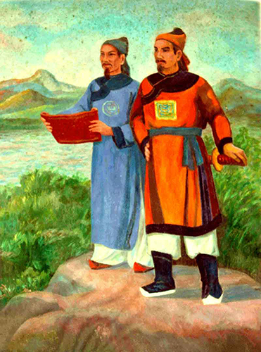 January 2, 1418, Lê Lợi proclaimed
                                                himself king